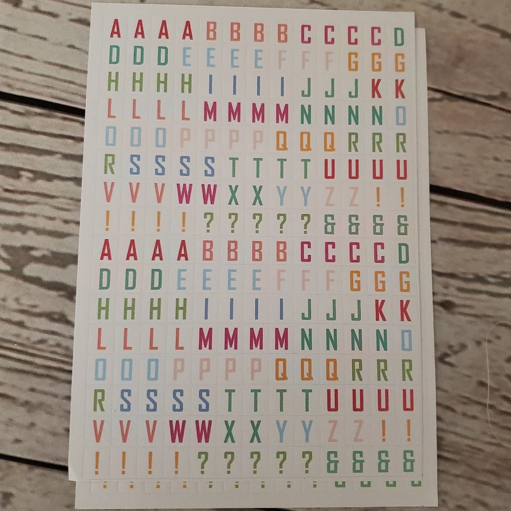 Planner stickers